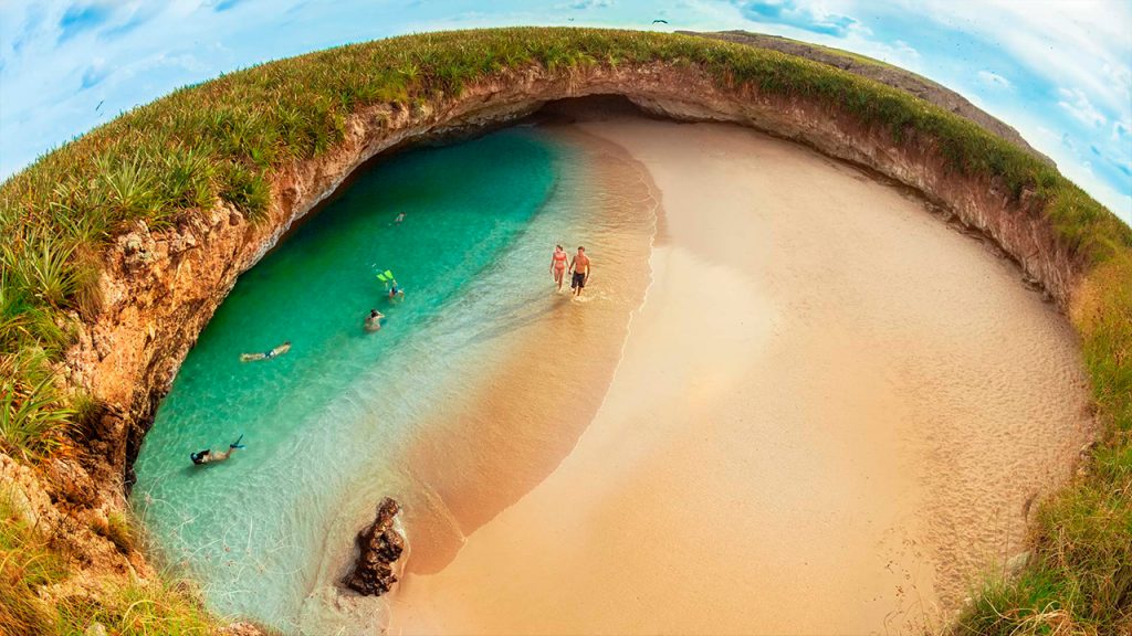 Playa del Amor at Marietas Islands